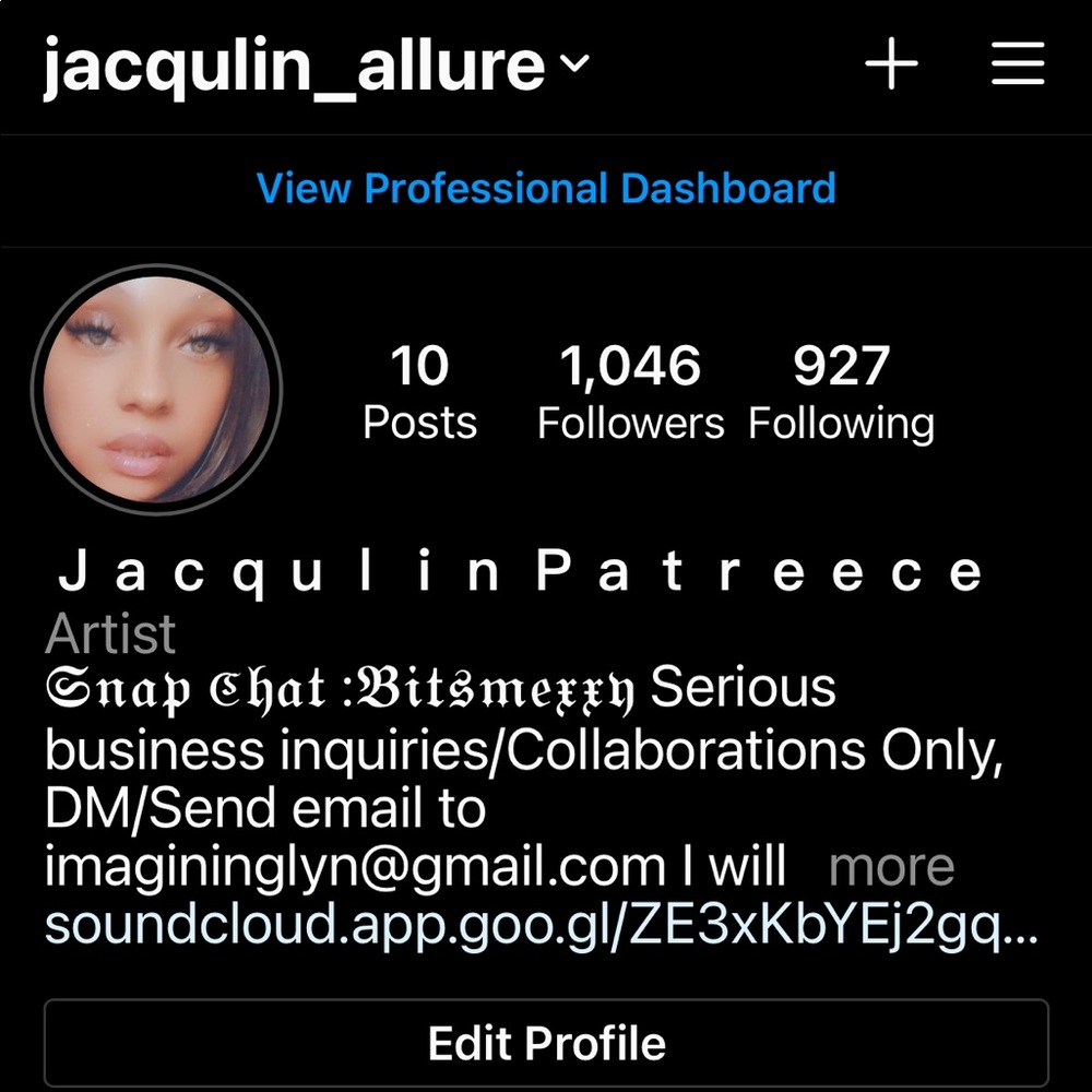 Add me on Instagram/networking